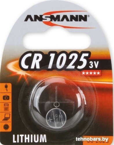 Батарейки Ansmann CR1025 [1516-0005] фото 3