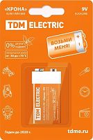 Батарейки TDM Electric 6LR61 SQ1702-0013