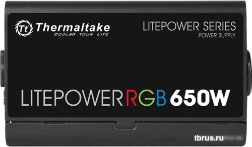 Блок питания Thermaltake Litepower RGB 650W LTP-650AL2NK фото 7