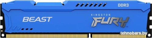 Оперативная память Kingston FURY Beast 8GB DDR3 PC3-12800 KF316C10B/8 фото 3