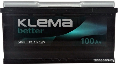 Автомобильный аккумулятор Klema Better 6CТ-100(0) (100 А·ч) фото 3