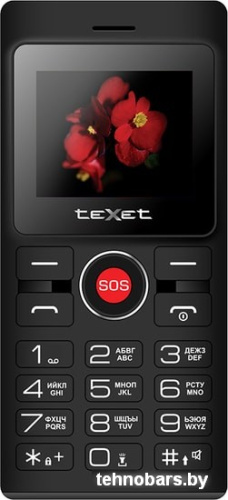 Мобильный телефон TeXet TM-106 (черный) фото 4