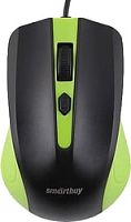 Мышь SmartBuy One 352 (черный/зеленый)