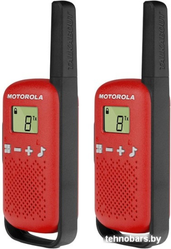 Портативная радиостанция Motorola Talkabout T42 (красный) фото 4