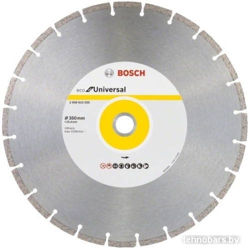 Отрезной диск алмазный Bosch Eco for universal 2608615035 фото 3