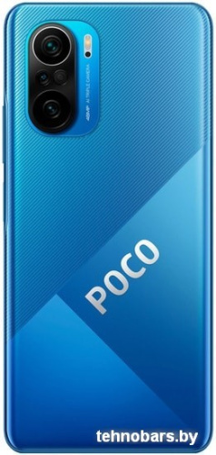 Смартфон POCO F3 6GB/128GB международная версия (синий) фото 5