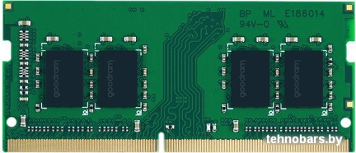 Оперативная память GOODRAM 16GB DDR4 SODIMM PC4-25600 GR3200S464L22/16G фото 3