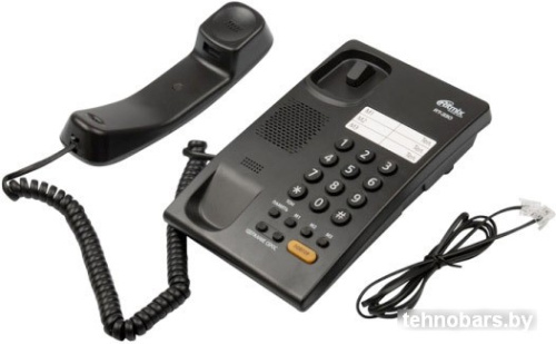 Проводной телефон Ritmix RT-330 (черный) фото 4