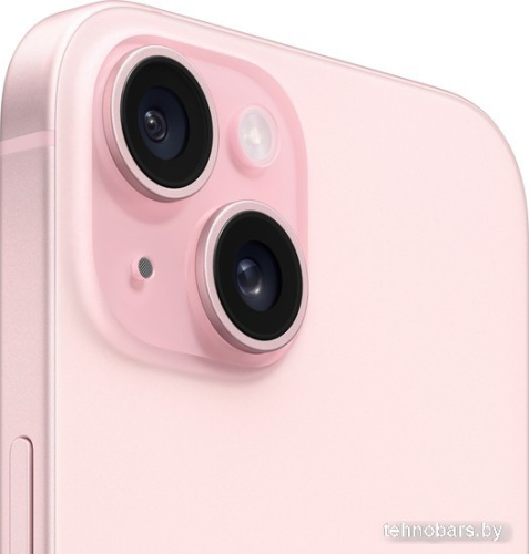 Смартфон Apple iPhone 15 Dual SIM 256GB (розовый) фото 5