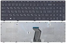 Клавиатура для ноутбука Lenovo G500, G505, G505A, G510, G700, G700A, G710, G500AM, G7, черная с черной рамкой