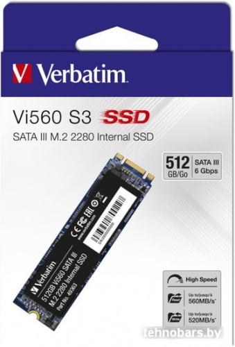 SSD Verbatim Vi560 512GB 49363 фото 4