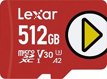 Карта памяти Lexar Play microSDXC LMSPLAY512G-BNNNG 512GB