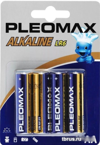 Батарейки Pleomax Alkaline AA 4 шт. фото 3