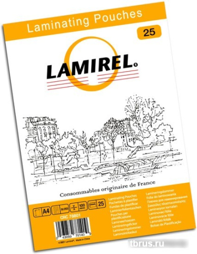 Пленка для ламинирования Lamirel А4 100 мкм 25 шт LA-788001 фото 3
