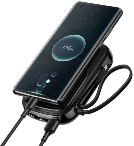 Портативное зарядное устройство Baseus Qpow Digital Display PPQD-H01 20000mAh (черный) фото 5