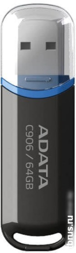 USB Flash A-Data C906 64GB (черный) фото 3