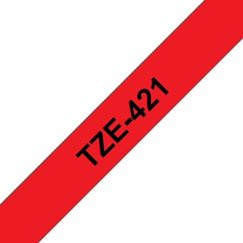Картридж-лента для термопринтера Brother TZe-421 (9 мм, 8 м) фото 5
