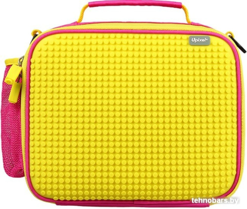 Термосумка Upixel Bright Colors Lunch Box WY-B015 (желтый/розовый) фото 3