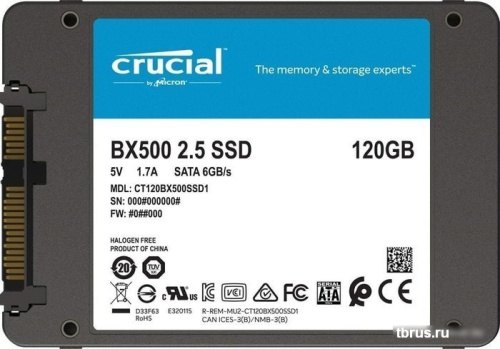 SSD Crucial BX500 240GB CT240BX500SSD1 фото 6