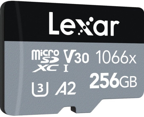 Карта памяти Lexar microSDXC LMS1066256G-BNANG 256GB (с адаптером) фото 5