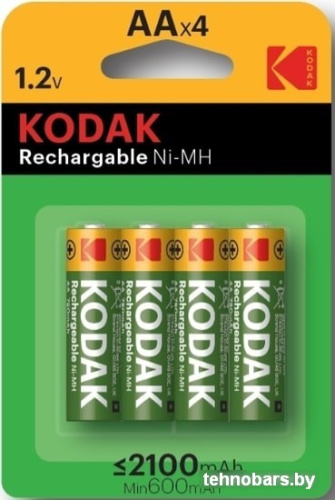 Аккумулятор Kodak HR6-4BL 2100mAh Ni-MH Pre-Charged KAARPC-4BL фото 3