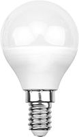 Светодиодная лампа Rexant G45 E14 7.5 Вт 2700 К 604-031
