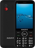 Кнопочный телефон Maxvi B35 (черный)