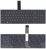 Клавиатура для ноутбука Asus K56 без рамки, плоский Enter