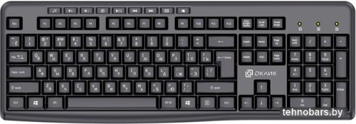 Клавиатура Oklick K225W (черный) фото 3