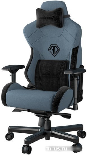 Кресло AndaSeat T-Pro 2 (голубой/черный) фото 3