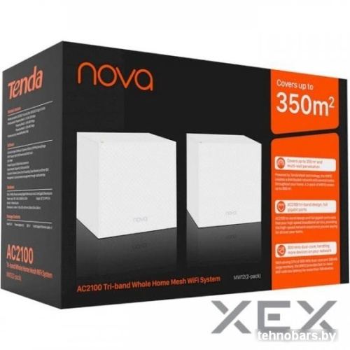 Wi-Fi система Tenda Nova MW12 2-Pack фото 5