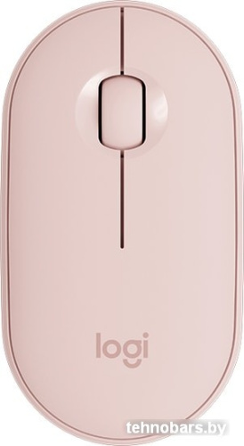 Мышь Logitech M350 Pebble (розовый) фото 3