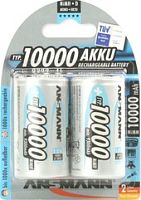 Аккумуляторы Ansmann D 10000mAh 2 шт. [5030642]