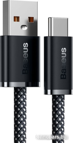 Кабель Baseus Dynamic Series Fast Charging Data Cable 100W USB Type-A - USB Type-C (2 м, серый) фото 4
