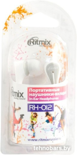 Наушники Ritmix RH-012 (белый) фото 4