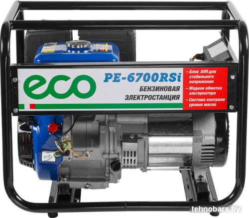 Бензиновый генератор ECO PE-6700RSi фото 5