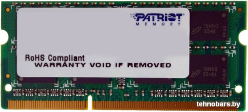 Оперативная память Patriot Signature 4GB DDR3 SO-DIMM PC3-10600 (PSD34G13332S) фото 3
