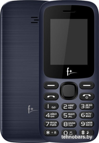 Кнопочный телефон F+ F197 (синий) фото 3