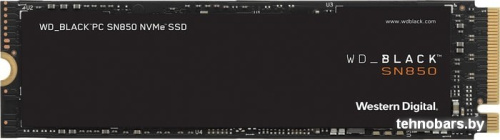 SSD WD Black SN850 NVMe 500GB WDS500G1X0E фото 3