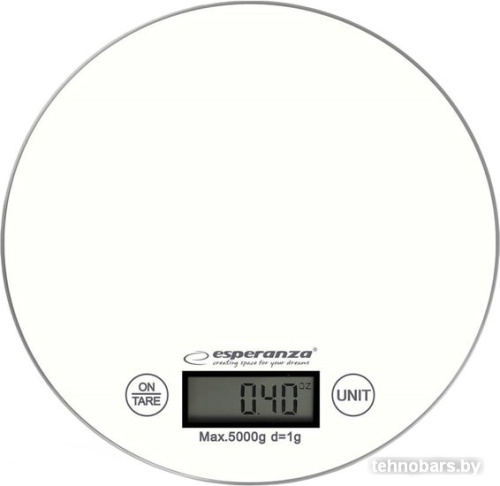 Кухонные весы Esperanza Mango EKS003 (белый) фото 3