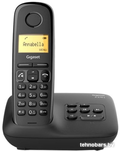 Радиотелефон Gigaset A270A (черный) фото 3