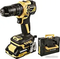 Ударная дрель-шуруповерт Hanskonner HCD2065BLIC (с 2-мя АКБ, кейс) Ударная дрель-шуруповерт Hanskonner HCD2065BLIC (с 2-мя АКБ, кейс)