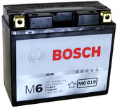 Мотоциклетный аккумулятор Bosch M6 YT12B-4/YT12B-BS 512 901 019 (12 А·ч)