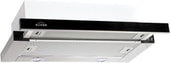 Кухонная вытяжка Elikor Интегра Glass 45Н-400-В2Д (нержавеющая сталь/черный)