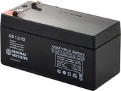 Аккумулятор для ИБП General Security GS 1.2-12 (12В/1.2 А·ч)