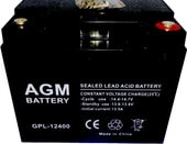 Аккумулятор для ИБП AGM Battery GPL 12400 (12В/40 А·ч)