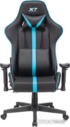 Кресло A4Tech X7 GG-1200 (черный/бирюзовый) фото 4
