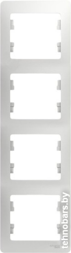 Рамка Schneider Electric Glossa GSL000108 (белый) фото 3