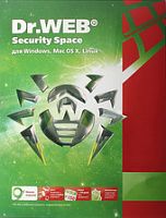 Система защиты ПК от интернет-угроз Dr.Web Security Space (1 ПК, 1 год)