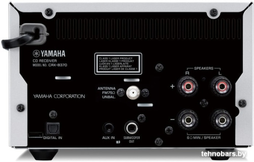 CD-проигрыватель Yamaha CRX-B370 (черный) фото 4